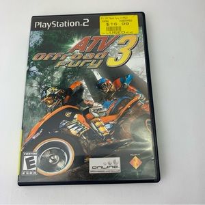 ATV Offroad Fury 3 PS2 Sony‎ PlayStation 2 2004 Complete with Manual CIB